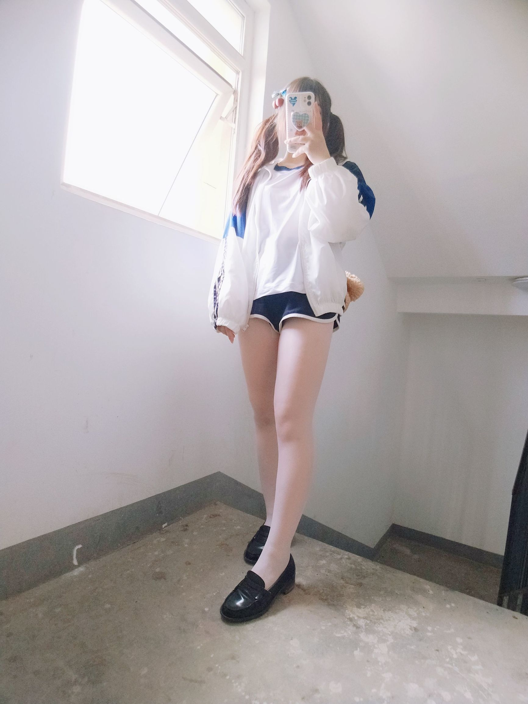 [COS福利]二次元美女古川kagura白丝体操运动服插图8